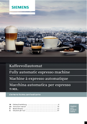 Siemens TI 903 Series User Manual