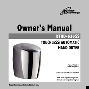 Royal Sovereign RTHD-636SS Owner's Manual
