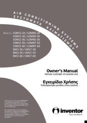 INVENTOR U2MRS-24 Owner's Manual