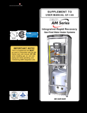 Aerco GF-146-IR Installation, Operation, Maitenance Manual