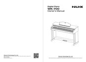 nux WK-700 Owner's Manual