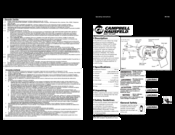 Campbell Hausfeld RP3150 Operating Instructions