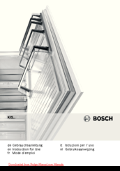 Bosch KIS Instructions For Use Manual