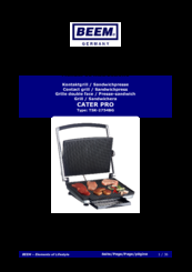 Beem TSK-2754BG Instruction Manual