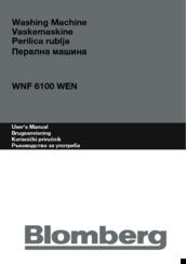 Blomberg WNF 6100 WEN User Manual