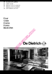 DeDietrich DOP 1170 W User Manual
