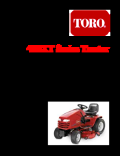 Toro 400XT Series Service Manual