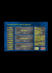 Panasonic TX-25XDP3L Service Manual
