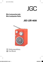 JGC JGC-LSR-4030 User Manual