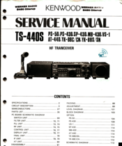 Kenwood TS-440S Service Manual