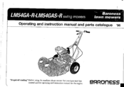 Baroness LM54GAS-R Operating And Instruction Manual