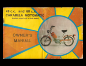Carabela motomatic Owner's Manual