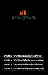 Spektrum SPMVM430HA Instruction Manual