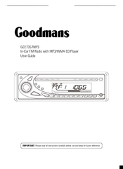 Goodmans GCE7357MP3 User Manual