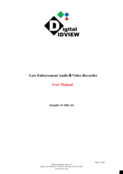 Digital ID View IV-PBC-01 User Manual