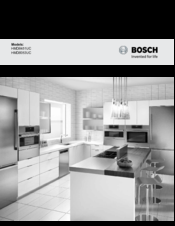 Bosch HMD8053UC Use And Care Manual