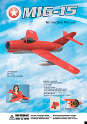 Model Engines MIG-15 Instruction Manual
