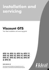 IDEAL Viscount GTS 15 Installation And Servicing