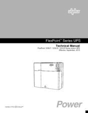 Alpha FP1250-D-8-F Technical Manual