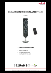 Rotel U7711CH Instructions For Use Manual