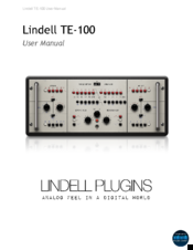 Lindell Audio TE-100 User Manual