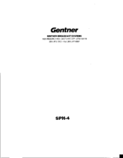 Gentner SPH-4 User Manual