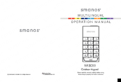 Smanos WK8000 Operation Manual