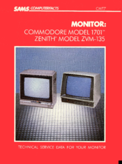 Sams Zenith ZVM-135 Technical Service Data