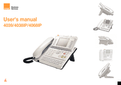 ORANGE 4038IP User Manual
