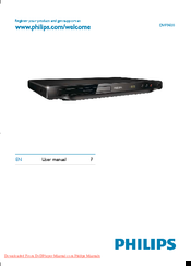 Philips DVP3820 User Manual