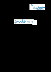 bluMartin freeair plus Operating Manual
