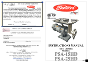Fleetwood PSA-25HD Instruction Manual