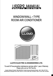 Lloyd LW12A2 User Manual