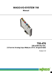WAGO WAGO-I/O-SYSTEM 750-476 Manual