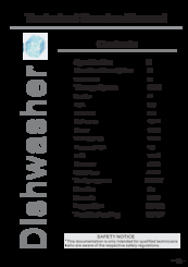 Kleenmaid KCDW6010S Technical & Service Manual