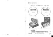 CES CR1604 Service Information