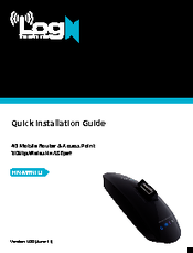 LogN HN-MRN1U Quick Installation Manual