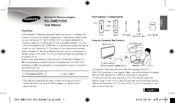 Samsung KINO KIT VG-SWD1000 User Manual