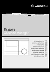 Ariston E8.5064 Operating Instructions Manual