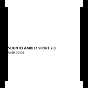 Suunto AMBIT3 SPORT 2.0 User Manual