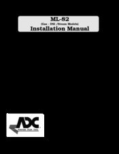 ADC ML-82 Installation Manual