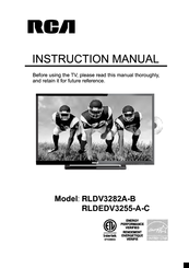 RCA RLLDEDV3255-A-C Instruction Manual