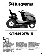 Husqvarna GTH260TWIN Instruction Manual