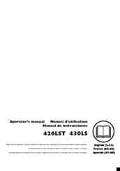 Husqvarna 426LST Operator's Manual