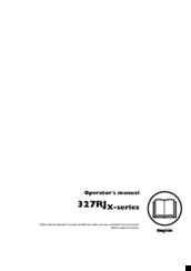 Husqvarna 327RJX series Operator's Manual