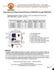 Tempco PCM10003 Instructions Manual