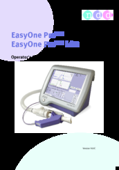 Medical Technologies EasyOne Pro LAB Operator's Manual