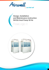 Airwell CBV016 Installation And Maintenance Instructions Manual