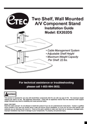 Etec EX202DS Installation Manual