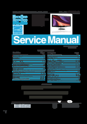 Philips 248C3LSB/93 Service Manual